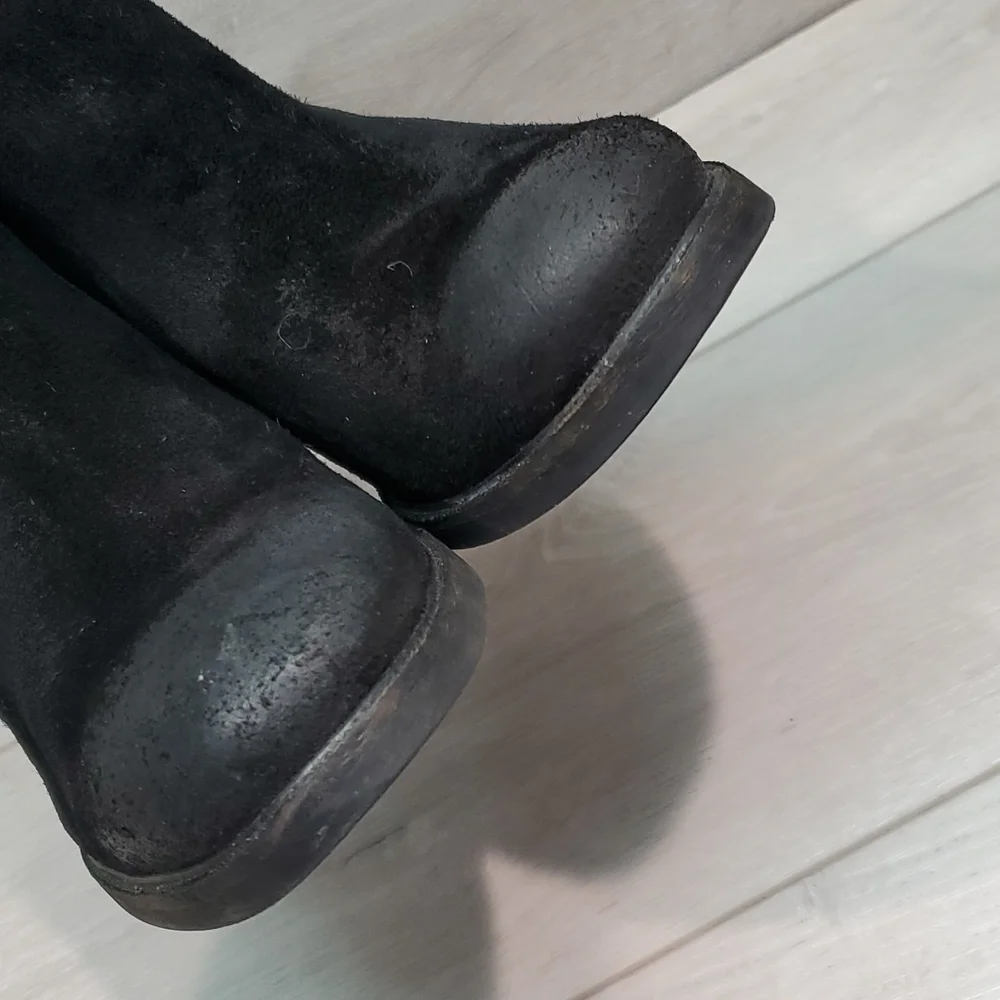 Bos. & Co. Women Belfield Ankle Leather Heels Boots shoes sz 41/10-10.5